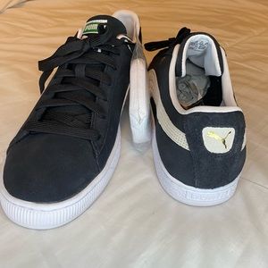 Classic Black Suede Puma Shoes